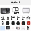 Kép 3/6 - SJCAM Action Camera SJ8 Air, black, WIFI, 2,33" érintőképernyő, 16 MP, timelapse, lassú video, 30m vízálló