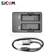 Kép 1/3 - SJCAM SJ4000&SJ5000&M10 charger with cable (dual charger)
