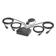 Kép 1/4 - STARTECH KVM Switch 2xUSB-C, 4K 60Hz Displayport Output