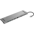Kép 1/3 - SANDBERG USB-C dokkoló, USB-C 10-in-1 Docking Station