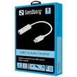 Kép 2/2 - SANDBERG USB-C tartozék, USB-C Audio Adapter