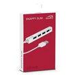 Kép 3/3 - SPEEDLINK SL-140000-WE SNAPPY SLIM USB Hub, 4-Port, USB 2.0, Passzív, fehér