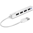 Kép 1/3 - SPEEDLINK SL-140000-WE SNAPPY SLIM USB Hub, 4-Port, USB 2.0, Passzív, fehér