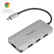 Kép 1/5 - TARGUS Hub ACH226EU, USB-C to 4-Port USB-A Hub