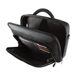 Kép 4/4 - TARGUS Notebook táska Briefcase / Classic 14" Clamshell Case - Black/Red