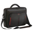 Kép 2/4 - TARGUS Notebook táska Briefcase / Classic 14" Clamshell Case - Black/Red