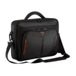 Kép 1/5 - TARGUS Notebook táska CN415, Classic+ 15-15.6" Clamshell Laptop Bag - Black/Red