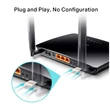 Kép 3/3 - TP-LINK 3G/4G Modem + Wireless Router N-es 300Mbps 1xWAN(100Mbps) + 2xLAN(100Mbps) + 1xTelefon port, TL-MR6500v