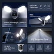 Kép 2/3 - TP-LINK Wireless Kamera Cloud kültéri forgatható színes éjjellátó Smart Floodlight, TAPO C720