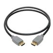 Kép 1/4 - TRIPP LITE kábel, HDMI, 4K 60 Hz, 4:4:4, fekete, M/M, 90cm