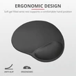 Kép 5/5 - TRUST Egéralátét 16977 (BigFoot Mouse Pad - black)