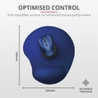 Kép 5/5 - TRUST Egéralátét 20426 (BigFoot Mouse Pad - blue)