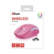 Kép 4/5 - TRUST Vezeték nélküli egér 22336 (Yvi FX Wireless Mouse - pink)