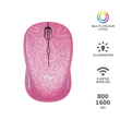 Kép 1/5 - TRUST Vezeték nélküli egér 22336 (Yvi FX Wireless Mouse - pink)