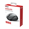 Kép 4/5 - TRUST Vezeték nélküli tölthető egér 23809 (Zaya Rechargeable Wireless Mouse - black)