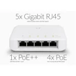 Kép 2/2 - UBiQUiTi Switch 5x1000Mbps (POE+), Menedzselhető, kültéri-beltéri, vízálló - USW-FLEX