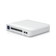Kép 1/4 - UBiQUiTi Switch 8x2500Mbps (8xPOE+) + 2x10Gbps SFP+, Falra rögzíthető, Menedzselhető, Asztali - USW-ENTERPRISE-8-POE