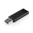 Kép 3/3 - VERBATIM Pendrive, 128GB, USB 3.0,  "Pinstripe", fekete