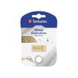 Kép 2/4 - VERBATIM Pendrive, 32GB, USB 3.0,  "Exclusive Metal" arany