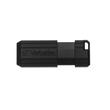 Kép 2/4 - VERBATIM Pendrive, 64GB, USB 2.0, 10/4MB/sec, "PinStripe", fekete