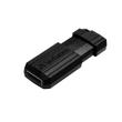 Kép 4/4 - VERBATIM Pendrive, 64GB, USB 2.0, 10/4MB/sec, "PinStripe", fekete