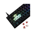 Kép 4/5 - WHITE SHARK GK-004111B/R-US SHINOBI-2/B-R-US mech. bill. 61 piros gomb,fekete,angol