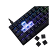 Kép 3/5 - WHITE SHARK GK-004121B/BL-US SHINOBI-2/B-BL-US mech. bill. 61 kék gomb,fekete,angol