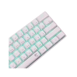 Kép 2/5 - WHITE SHARK GK-004211W/R-US SHINOBI-2/W-R-US mech. bill. 61 piros gomb,fekete,angol