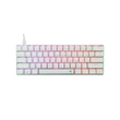 Kép 1/5 - WHITE SHARK GK-004211W/R-US SHINOBI-2/W-R-US mech. bill. 61 piros gomb,fekete,angol