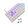 Kép 4/5 - WHITE SHARK GK-004221W/BL-US SHINOBI-2/W-BL-US mech. bill. 61 kék gomb,fekete,angol