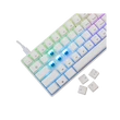 Kép 3/5 - WHITE SHARK GK-004221W/BL-US SHINOBI-2/W-BL-US mech. bill. 61 kék gomb,fekete,angol