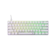 Kép 1/5 - WHITE SHARK GK-004221W/BL-US SHINOBI-2/W-BL-US mech. bill. 61 kék gomb,fekete,angol