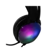 Kép 2/5 - WHITE SHARK PEACOCK-B, GH-2444B, gamer fejhallgató, RGB, fekete, (3.5 Jack+USB)