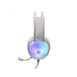 Kép 4/5 - WHITE SHARK PEACOCK-W, GH-2444W, gamer fejhallgató, RGB, fehér, (3.5 Jack+USB)