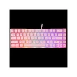Kép 1/4 - WHITE SHARK RONIN-P  WS GK-2201P-US  gamer billentyűzet, 68 gomb pink (angol)