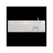 Kép 1/3 - WHITE SHARK  TACHI-W/US WS GK-003241W-US gamer billentyűzet, 104 gomb fehér (angol)