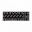 Kép 1/5 - WHITE SHARK COMMANDOS mechanikus (blue switch) gamer billentyűzet (magyar), fekete