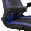 Kép 2/4 - WHITE SHARK DERVISH gamer szék fekete/kék maximális terhelhetőség 150 kg