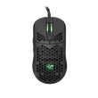 Kép 1/5 - WHITE SHARK GM-5007B GALAHAD gamer egér, fekete, 6400 dpi