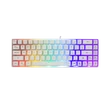 Kép 1/5 - WHITE SHARK GK-2201W-US RONIN-W fehér membrán gamer billentyűzet (US)