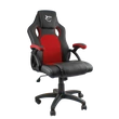 Kép 1/4 - WHITE SHARK KINGS THRONE gamer szék fekete/piros