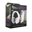 Kép 5/5 - WHITE SHARK PANTHER gamer fejhallgató, fehér