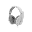 Kép 1/5 - WHITE SHARK PANTHER gamer fejhallgató, fehér