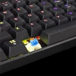 Kép 5/5 - WHITE SHARK SHINOBI mechanikus (blue switch) gamer billentyűzet, fekete (angol)