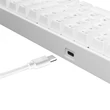 Kép 4/5 - WHITE SHARK SHINOBI mechanikus (red switch) gamer billentyűzet, fehér (angol)