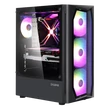 Kép 2/2 - ZALMAN Ház Midi ATX N4 Tápegység nélkül, Fekete RGB