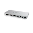 Kép 1/3 - ZYXEL Switch 8x1000Mbps + 2x2500Mbps + 2xSFP+ Nem Menedzselhető, XGS1010-12-ZZ0102F