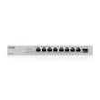 Kép 1/2 - ZYXEL Switch 8x2500Mbps + 1xSFP+  Fémházas Asztali, XMG-108-ZZ0101F
