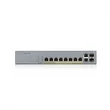 Kép 2/4 - ZYXEL Switch 10x1000Mbps (8xPOE) + 2xGigabit SFP Menedzselhető Rackes, GS1350-12HP-EU0101F
