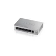 Kép 2/2 - ZYXEL Switch 5x1000Mbps (4xPOE+) Fémházas Asztali, GS1005HP-EU0101F